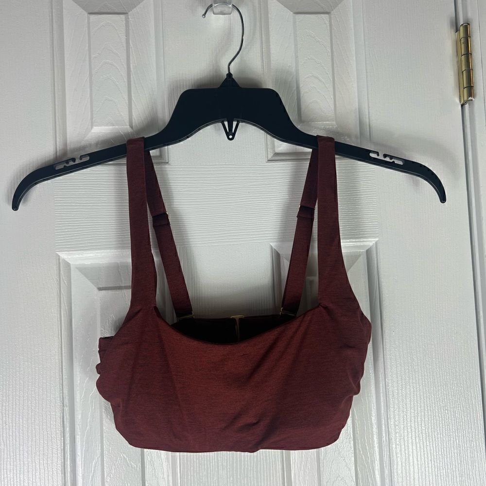 Athleta Womens Brown Bra 32D/DD
